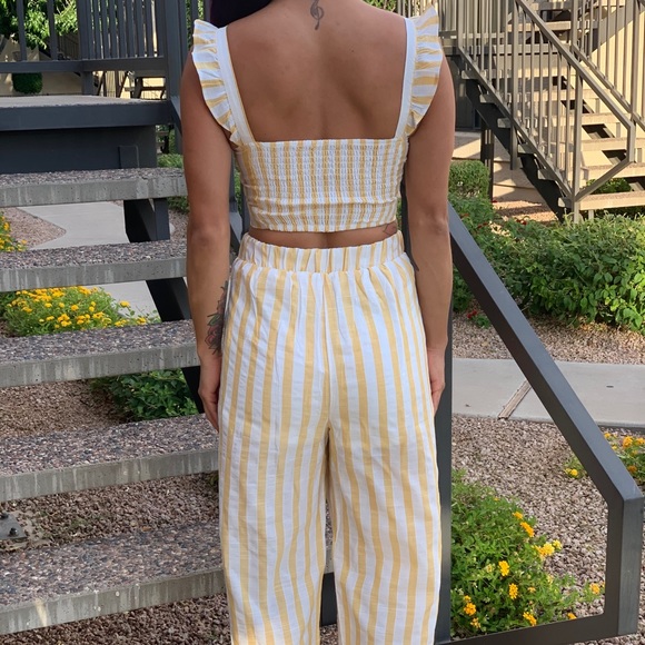 NWT Stripped Two Piece Summer Set - Picture 2 of 5